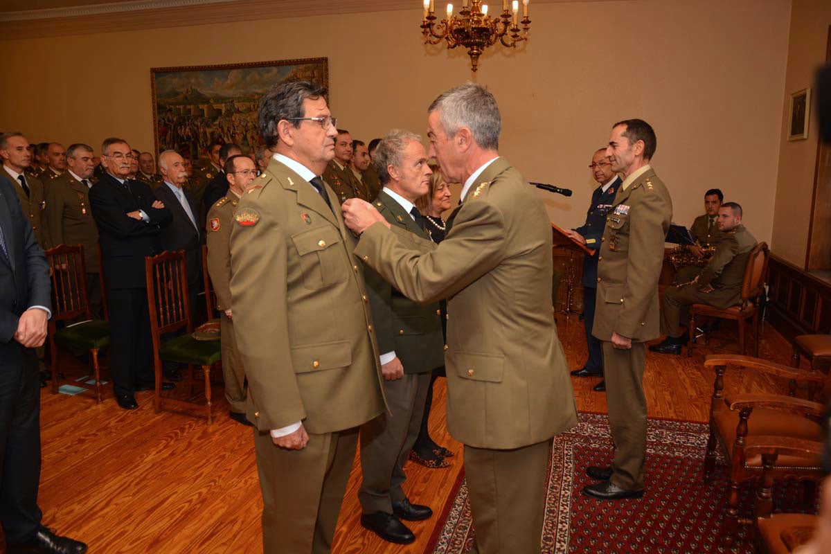 La Subdelegación de Defensa en Burgos reconoce la labor desarrollada en el último año durante un acto institucional.