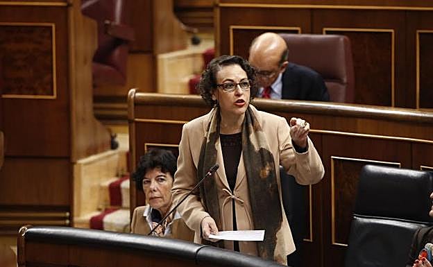 La ministra de Trabajo,Magdalena Valerio. 