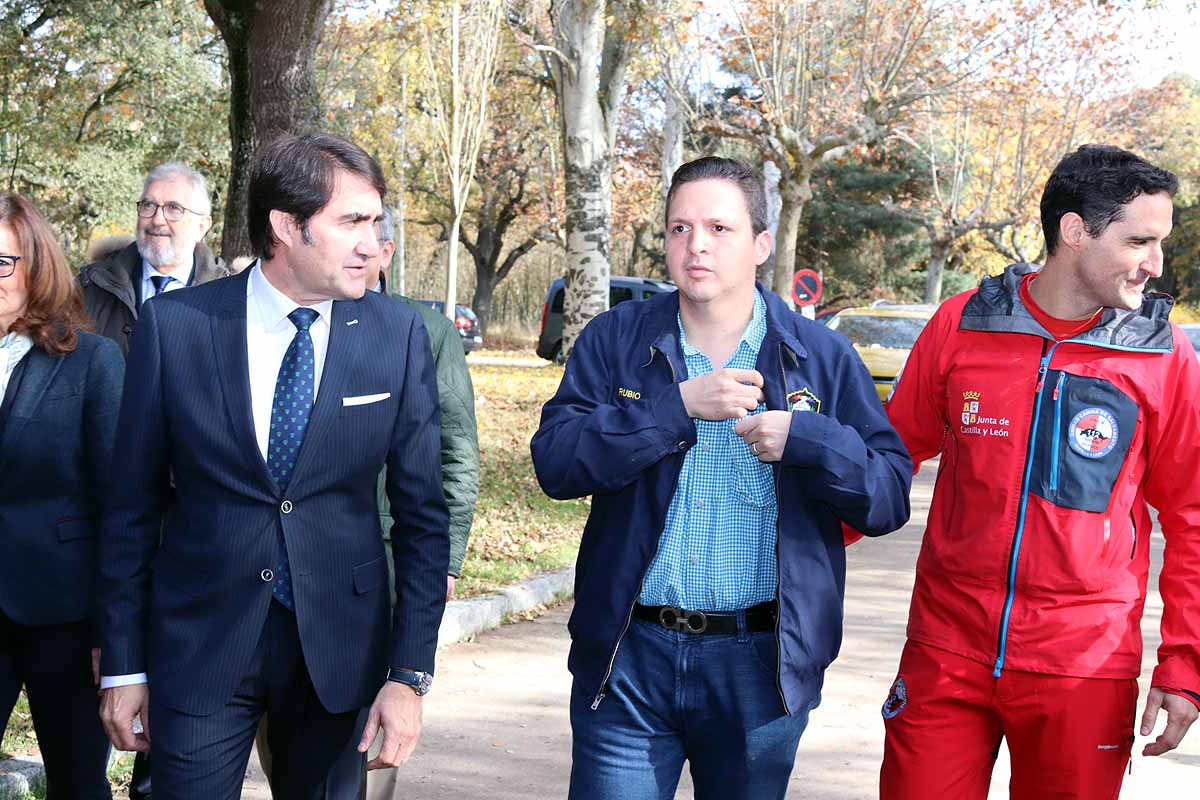 El consejero de Fomento y Medio Ambiente ha visito junto al ministro de Gobernación de Panamá las instalaciones del GREM.