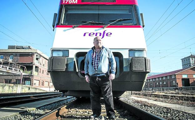 José Ignacio Torres se llevó el susto de su vida con un hombre ebrio que caminaba por las vías del metro a la salida de un túnel en Las Arenas. 