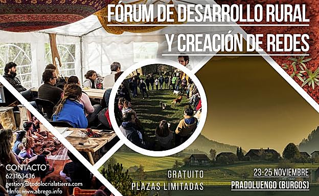 El Fórum de Desarrollo Rural de Pradoluengo, al completo
