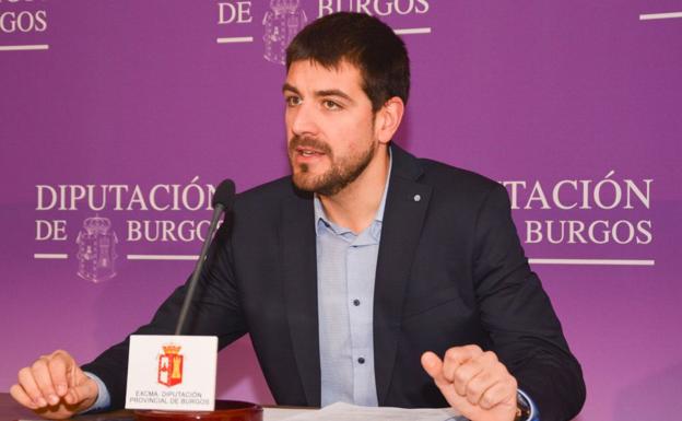 David Jurado, portavoz socialista en la Diputación. 