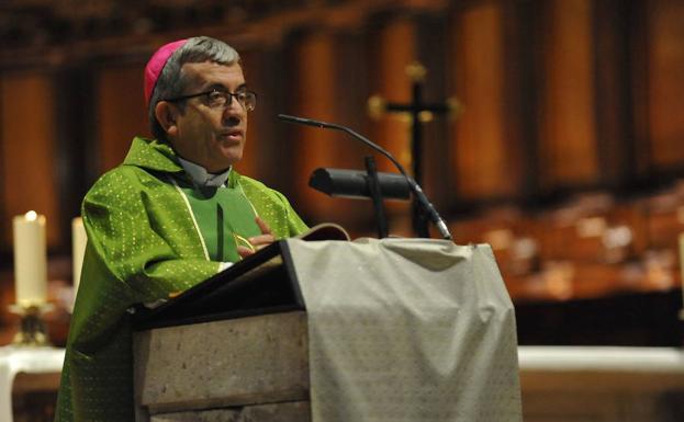 Luis Argüello, obispo auxiliar de Valladolid.