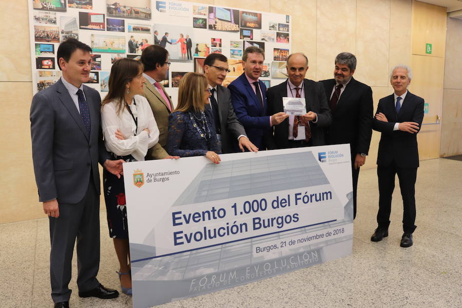 El alcalde ha querido conmemorar el evento 1.000 celebrado en el Forum. 