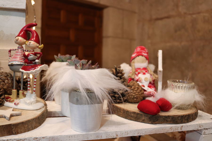 El Palacio de Castilfalé acoge este fin de semana la Muestra Floral de Navidad organizada por la Asociación de Floristas y Jardineros de Burgos