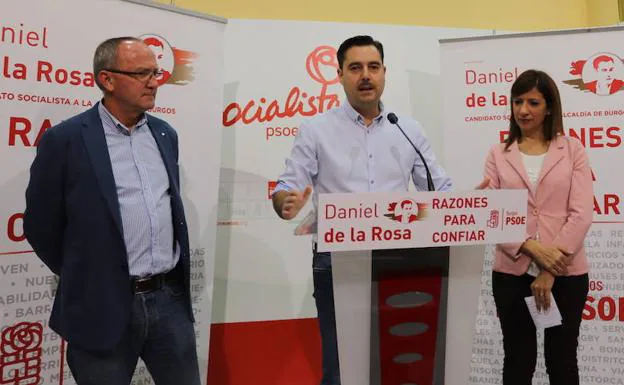 De izquierda a derecha, Pedro Alonso, Daniel de la Rosa y Nuria Barrio.