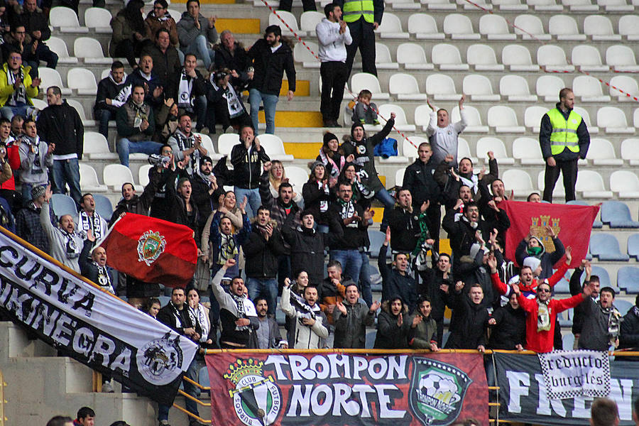 El Burgos CF ha empatado esta tarde ante la Cultural Leones en el Reino de León