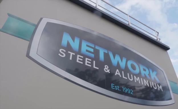 Imagen del logotipo de Network Steel.