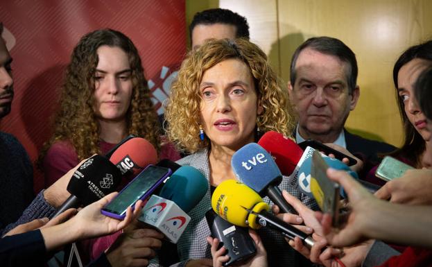 La ministra de Política Territorial y Función Pública, Meritxell Batet.