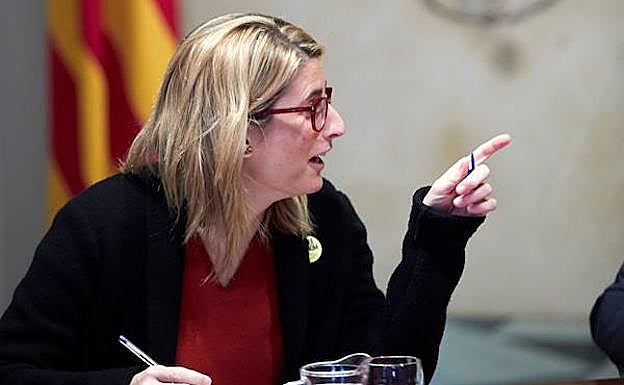 La consellera de Presidencia, Elsa Artadi.