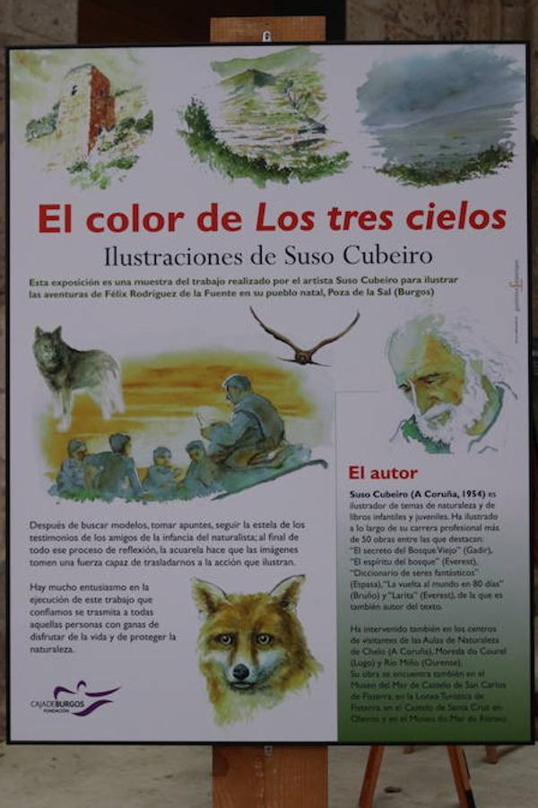 El ilustrador Suso Cubeiro y el escritor Miguel Ángel Pinto cuentan la infancia del genial naturalista de Poza de la Sal