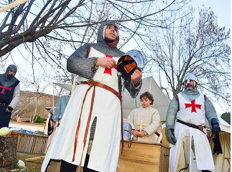 La recreación de los Templarios regresa a los Arcos de San Juan de Soria. Las actividades se desarrollarán desde las 10 a las 14 horas y de 16 a 18 horas e incluyen multitud de talleres con horarios flexibles para mostrar la vida de las órdenes militares.