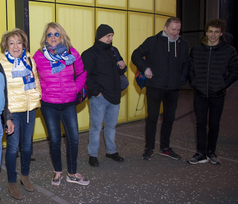 Cientos de aficionados burgaleses vuelven a desplazarse en masa al WiZink Center de Madrid para apoyar al San Pablo