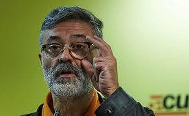 El diputado de la CUP, Carles Rivera.