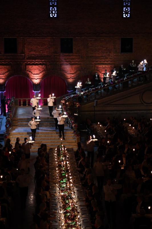 Fotos: Ceremonia de entrega del premio Nobel 2018 en Estocolmo (Suecia)