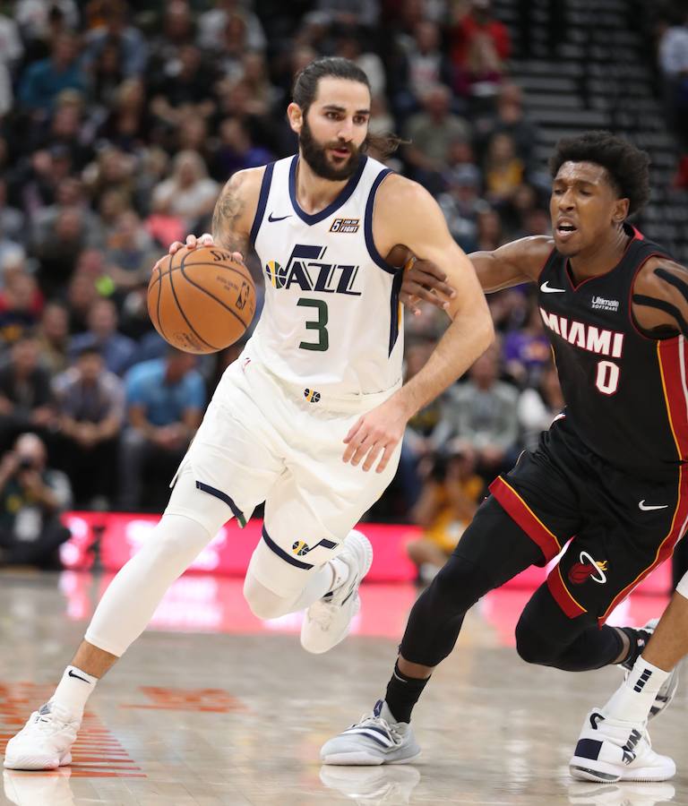 Ricky Rubio, durante el partido. 