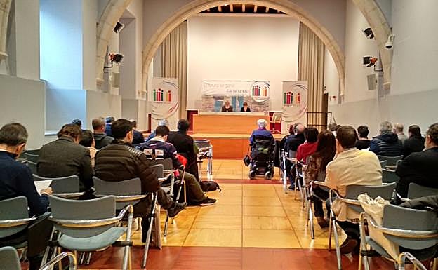 Imagen del acto celebrado esta mañana