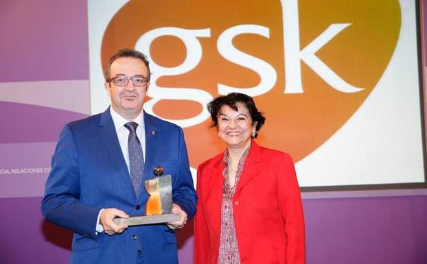 La factoría de GSK en Aranda ha recibido este martes el distintivo de Igualdad en la Empresa. 