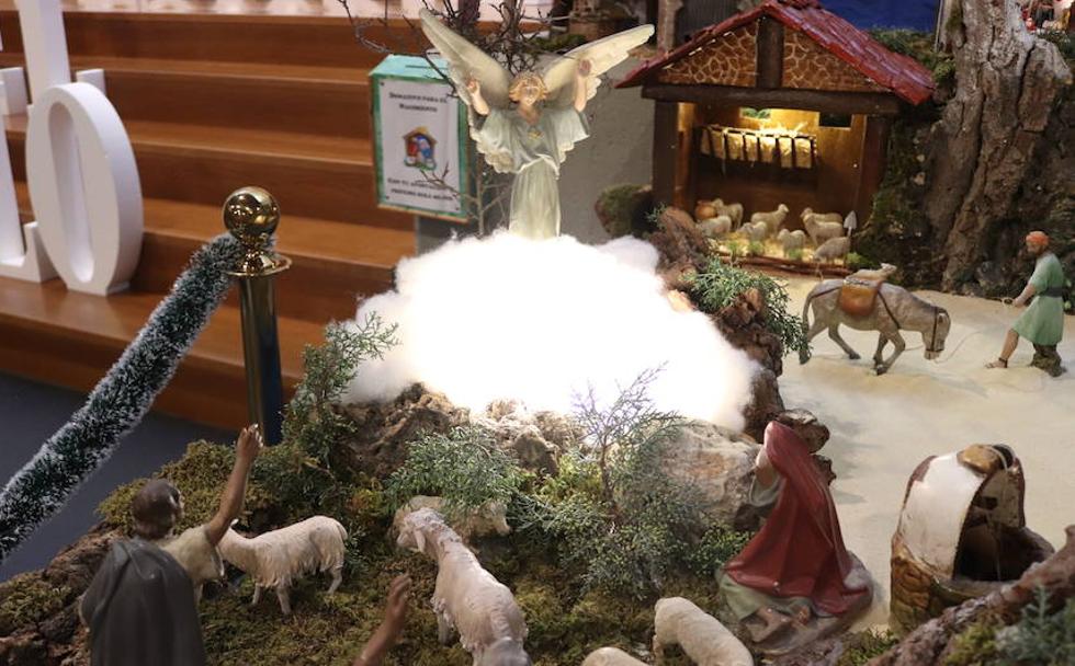 Una de las escenas del belén