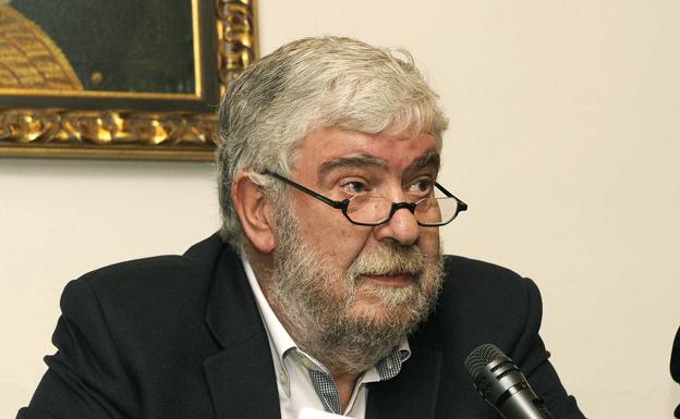 El poeta burgalés Tino Barriuso. 