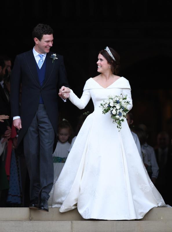 El castillo de Windsor celebró otra boda de cuento de hadas. Eugenia de York, nieta de la reina Isabel II de Inglaterra y el duque de Edimburgo, se dio el 'sí quiero' con el empresario Jack Brooksbank.