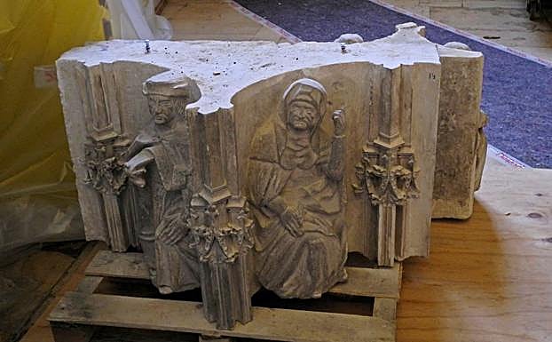 Las piezas serán introducidas en cubetas de agua