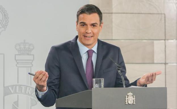 El presidente del Gobierno español, Pedro Sánchez. 