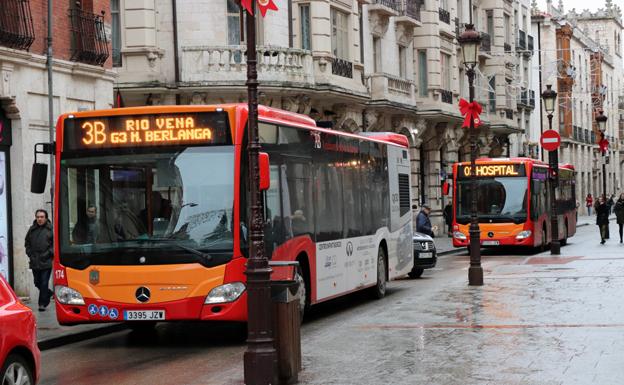 Cambios en los recorridos de buses urbanos por la Cabalgata de Reyes