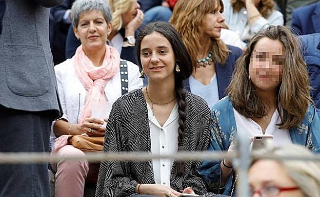 Victoria Federica, asiste al undécimo festejo taurino de la Feria de San Isidro en las Ventas. 