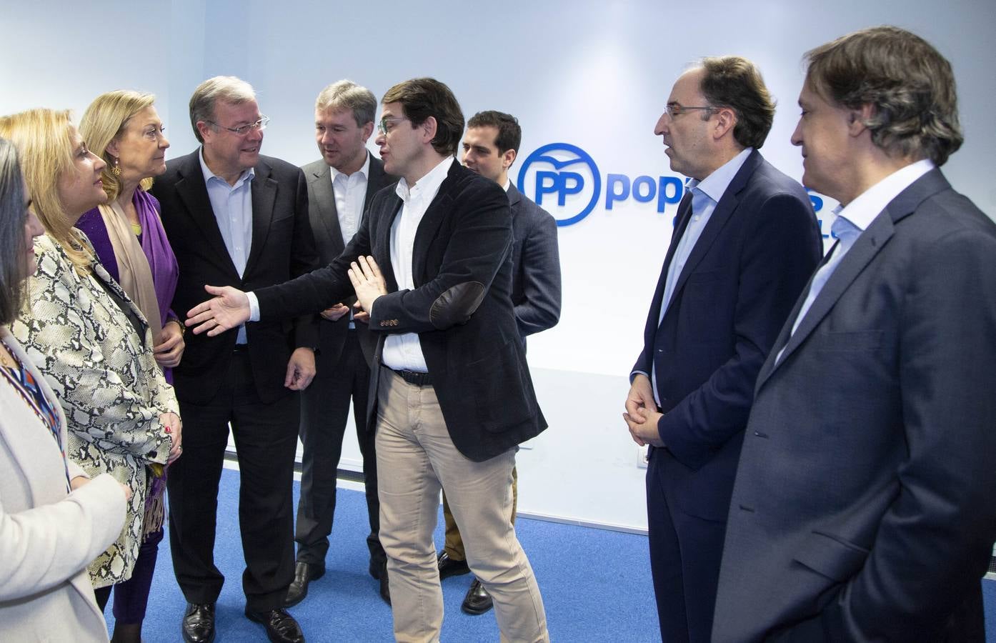 El presidente del PP de Castilla y León, Alfonso Fernández Mañueco, ha afirmado hoy que apuesta «claramente por que gobierne la lista más votada»