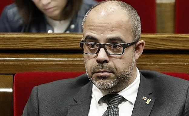Miquel Buch, consejero de Interior de la Generalitat de Cataluña.