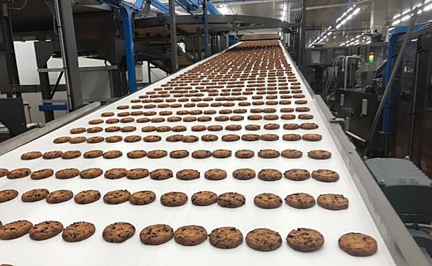 La inversión más reciente de la compañía es esta nueva línea de horno.