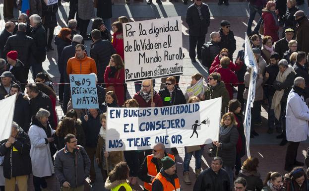 Imagen de la manifestación del pasado año en Valladolid