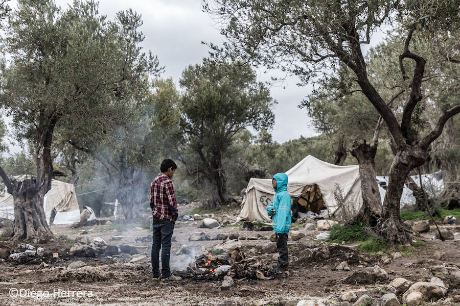 Fotos: Las mejores imágenes de refugiados en Europa del fotoperiodista Diego Herrera