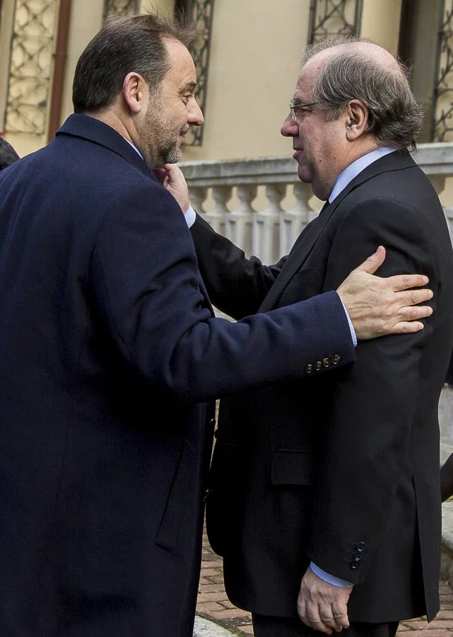 José Luis Ábalos se ha entrevistado hoy con el presidente de la Junta de Castilla y León para analizar el mapa de las infraestructuras de la Comunidad