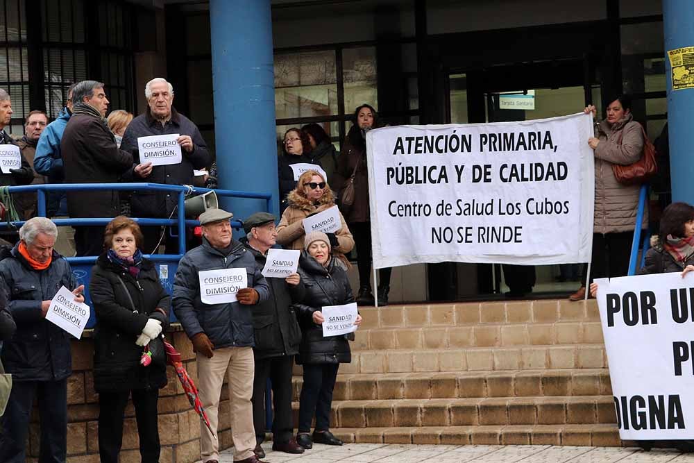 La movilización se ha secundado también en el resto de centros de salud de Burgos