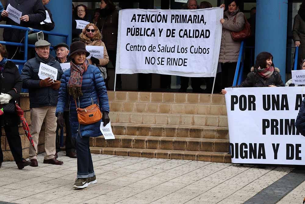 La movilización se ha secundado también en el resto de centros de salud de Burgos