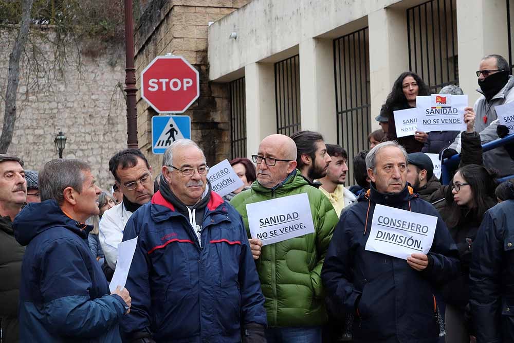 La movilización se ha secundado también en el resto de centros de salud de Burgos