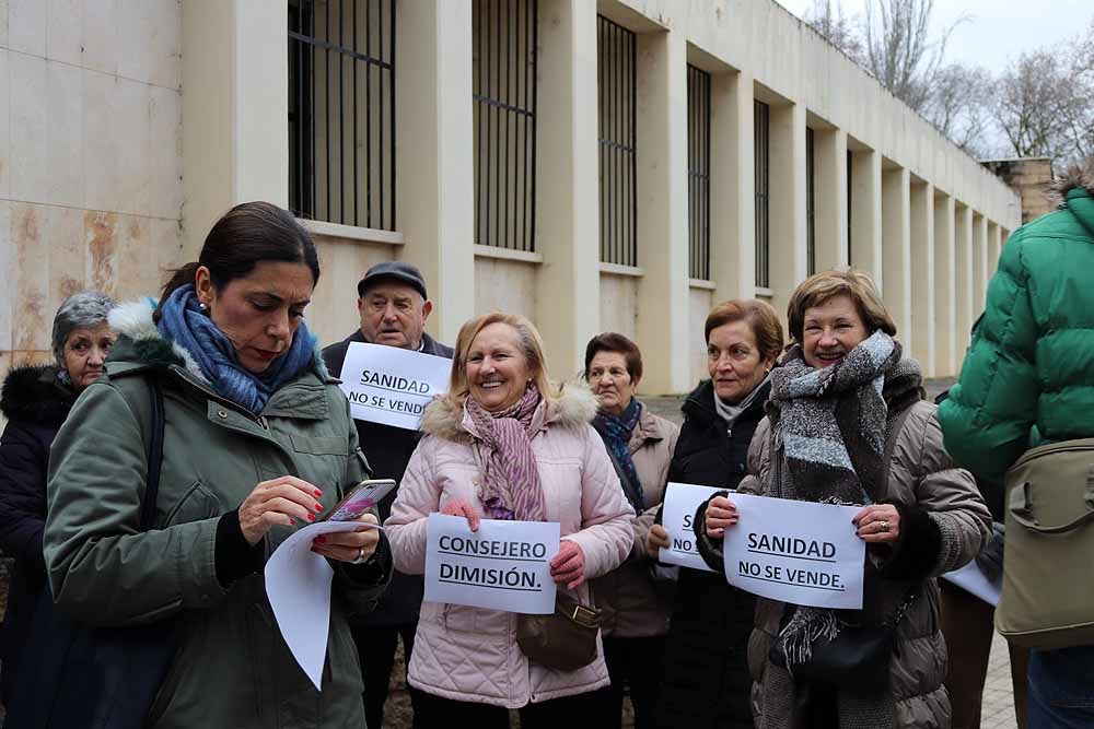 La movilización se ha secundado también en el resto de centros de salud de Burgos