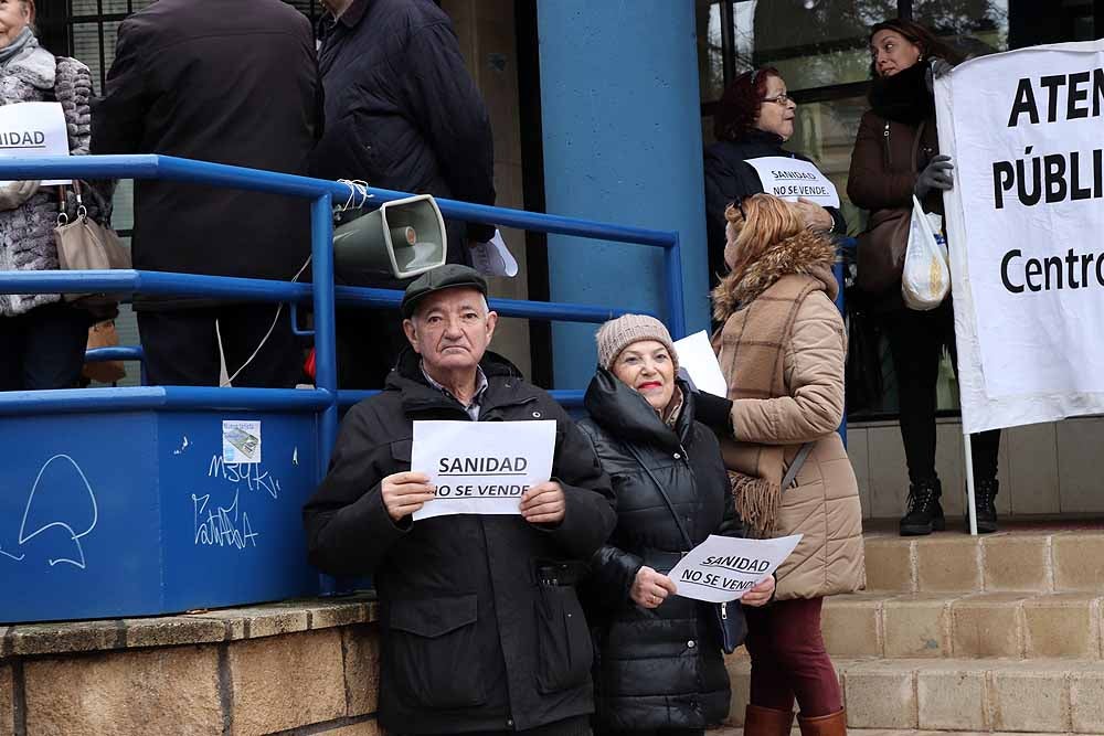 La movilización se ha secundado también en el resto de centros de salud de Burgos