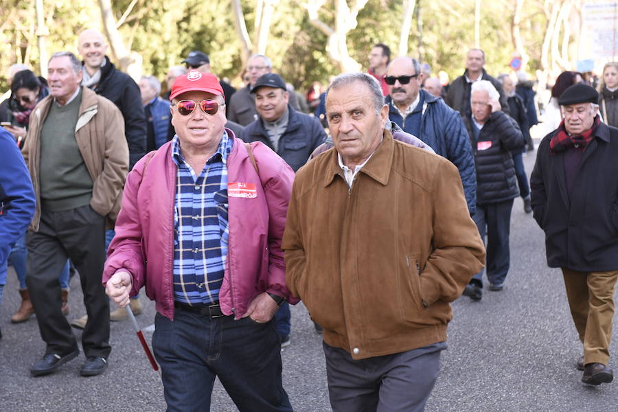 Fotos: Manifestación en Valladolid en defensa de la sanidad pública de Castilla y León