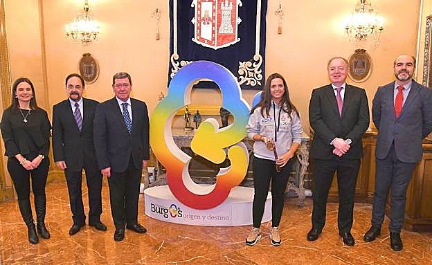 Cristina Gutiérrez renueva su compromiso con la provincia de Burgos