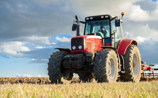 Tractor agrícola. 