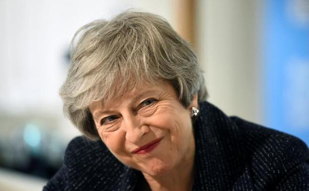 La primera ministra británica, Theresa May.