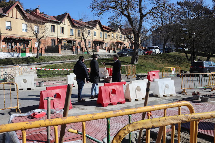 Se invertirán 200.000 euros en un adecentamiento en las traseras de la iglesia de San Lesmes y se han destinado 100.000 euros a renovar pavimento y canalizaciones en Doña Jimena