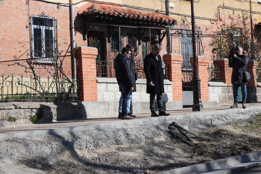 Se invertirán 200.000 euros en un adecentamiento en las traseras de la iglesia de San Lesmes y se han destinado 100.000 euros a renovar pavimento y canalizaciones en Doña Jimena