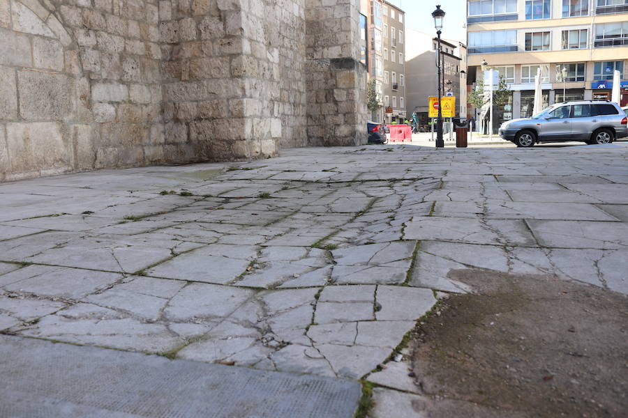 Se invertirán 200.000 euros en un adecentamiento en las traseras de la iglesia de San Lesmes y se han destinado 100.000 euros a renovar pavimento y canalizaciones en Doña Jimena