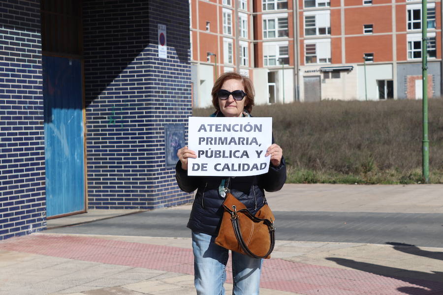 Fotos: Imágenes de la manifestación por la Atención Primaria en Burgos