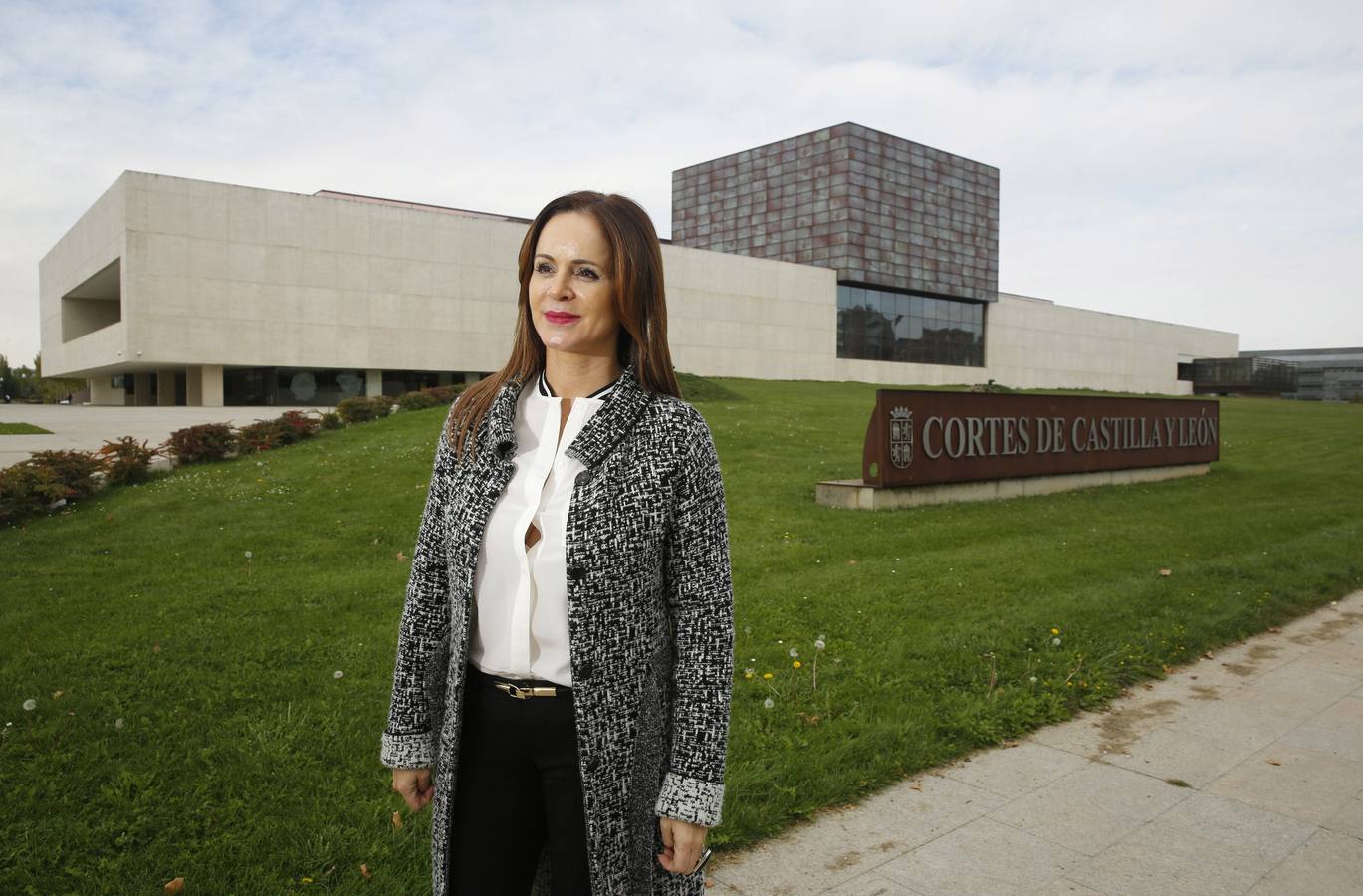 19.10.16 Silvia Clemente, presidenta de las Cortes de Castilla y León.