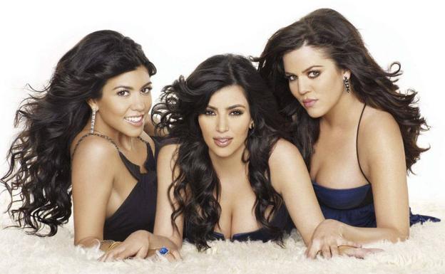 Las hermanas Kourtney, Kim y Khloé Kardashian.